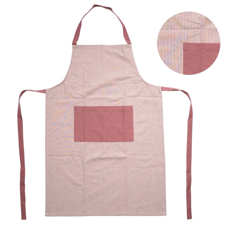 DELANTAL CON BOLSILLO MAQUILLAJE