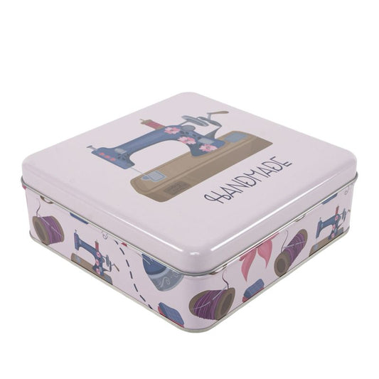 CAJA METAL COSTURA MAQUINA DE COSER