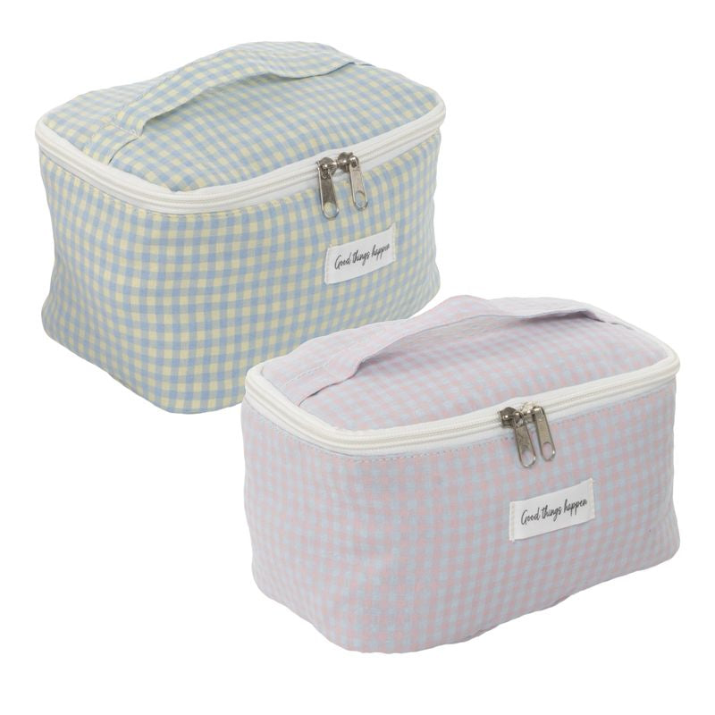 NECESER VANITY VICHY PASTEL