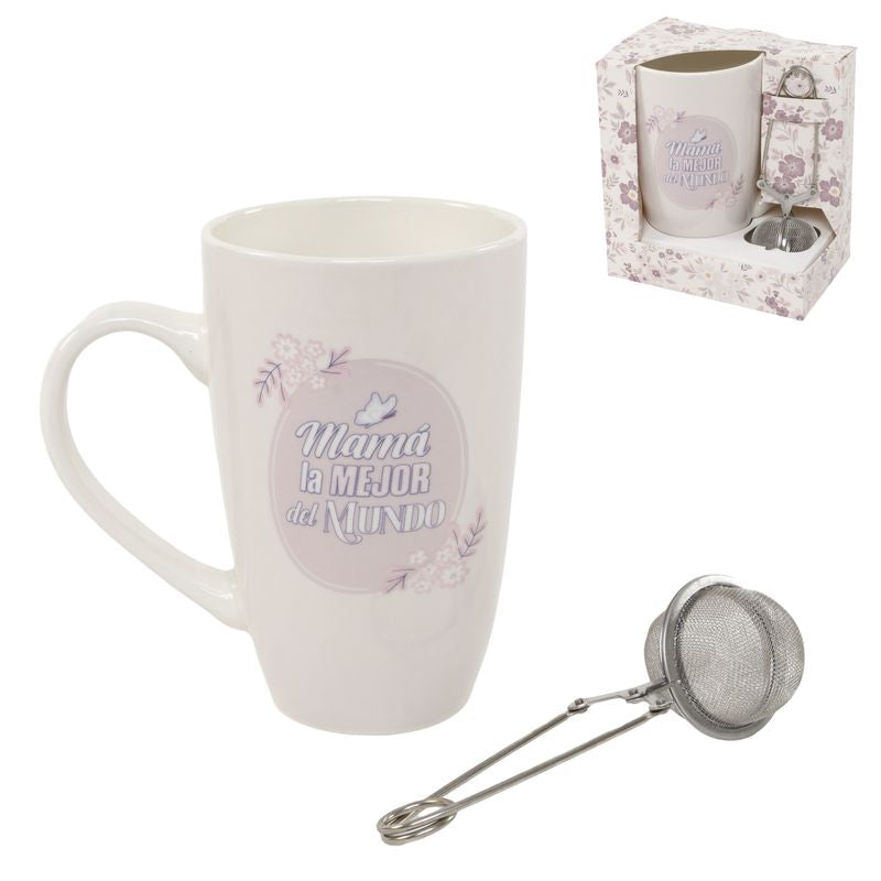 TISANA 320ML CON FILTRO MAMA