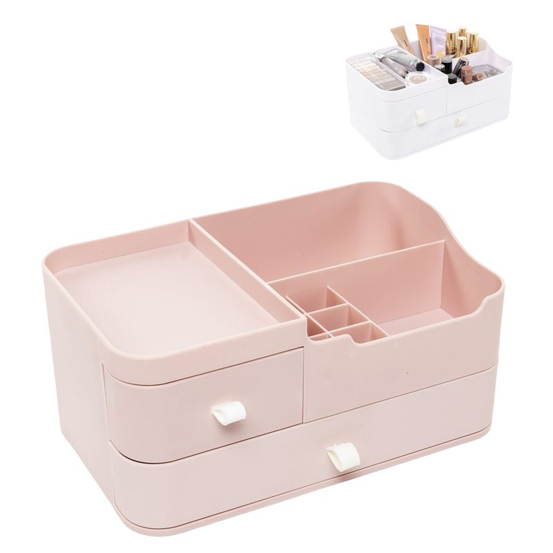 ORGANIZADOR MAQUILLAJE 2 CAJONES GRANDE