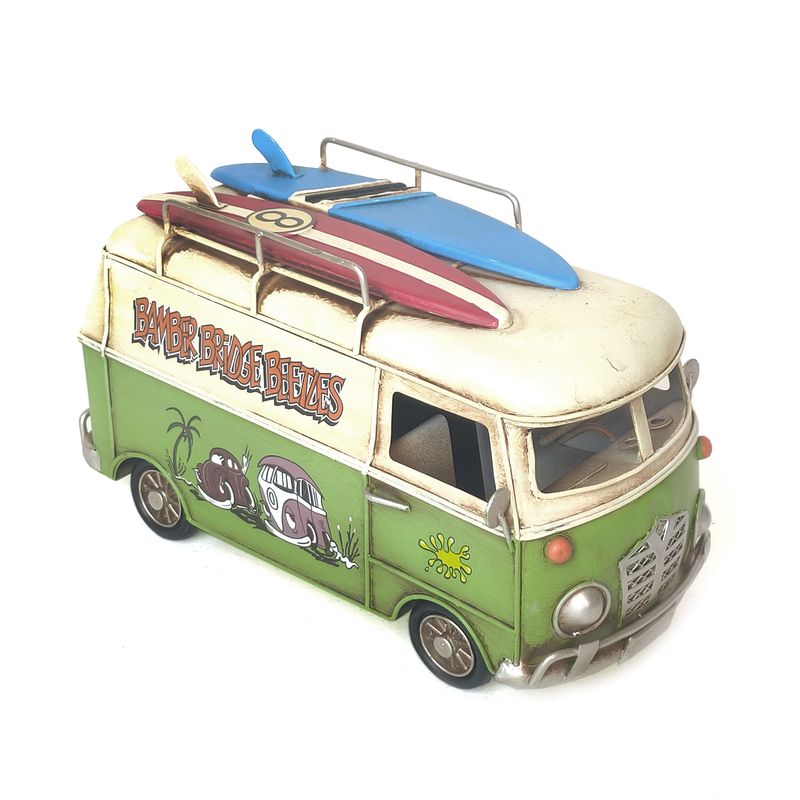 FURGONETA DECORATIVA TABLAS DE SURF