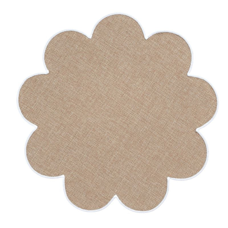 INDIVIDUAL 38CM ONDAS NATURAL