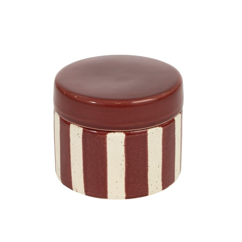 CAJA REDONDA RAYAS CORINTO