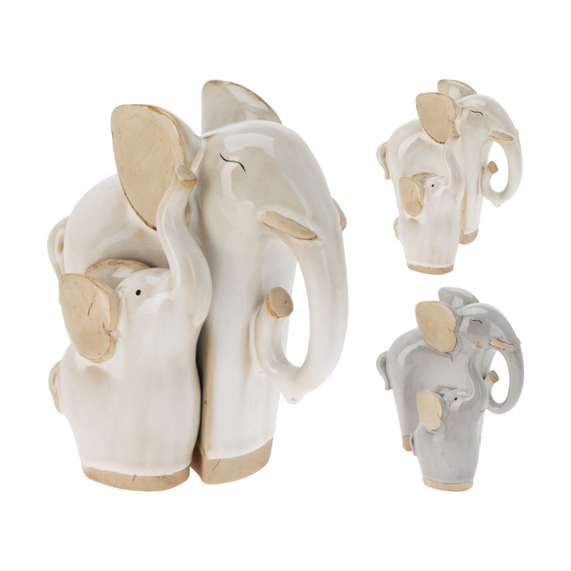 FIGURA ELEFANTE 19X11X19CM