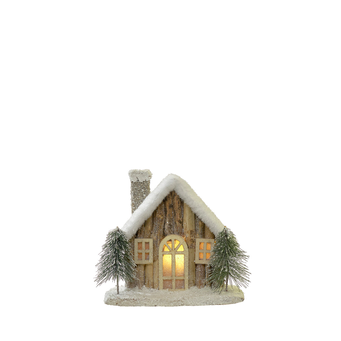 CASITA NAVIDAD CON LEDS BAJITA