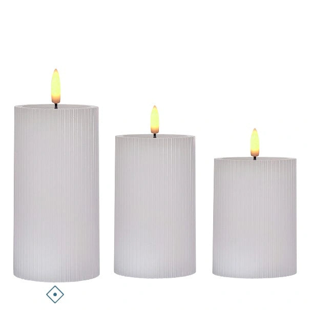 VELA LED BLANCA XMAS