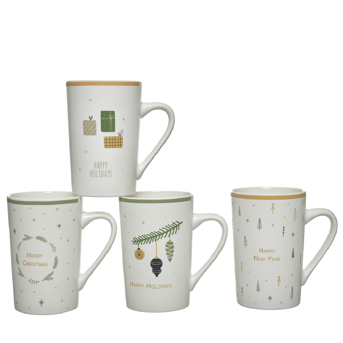 TAZA MOTIVO NAVIDEÑO 385ML