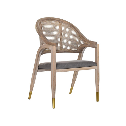 SET 2 SILLAS ABETO GRIS OSCURO