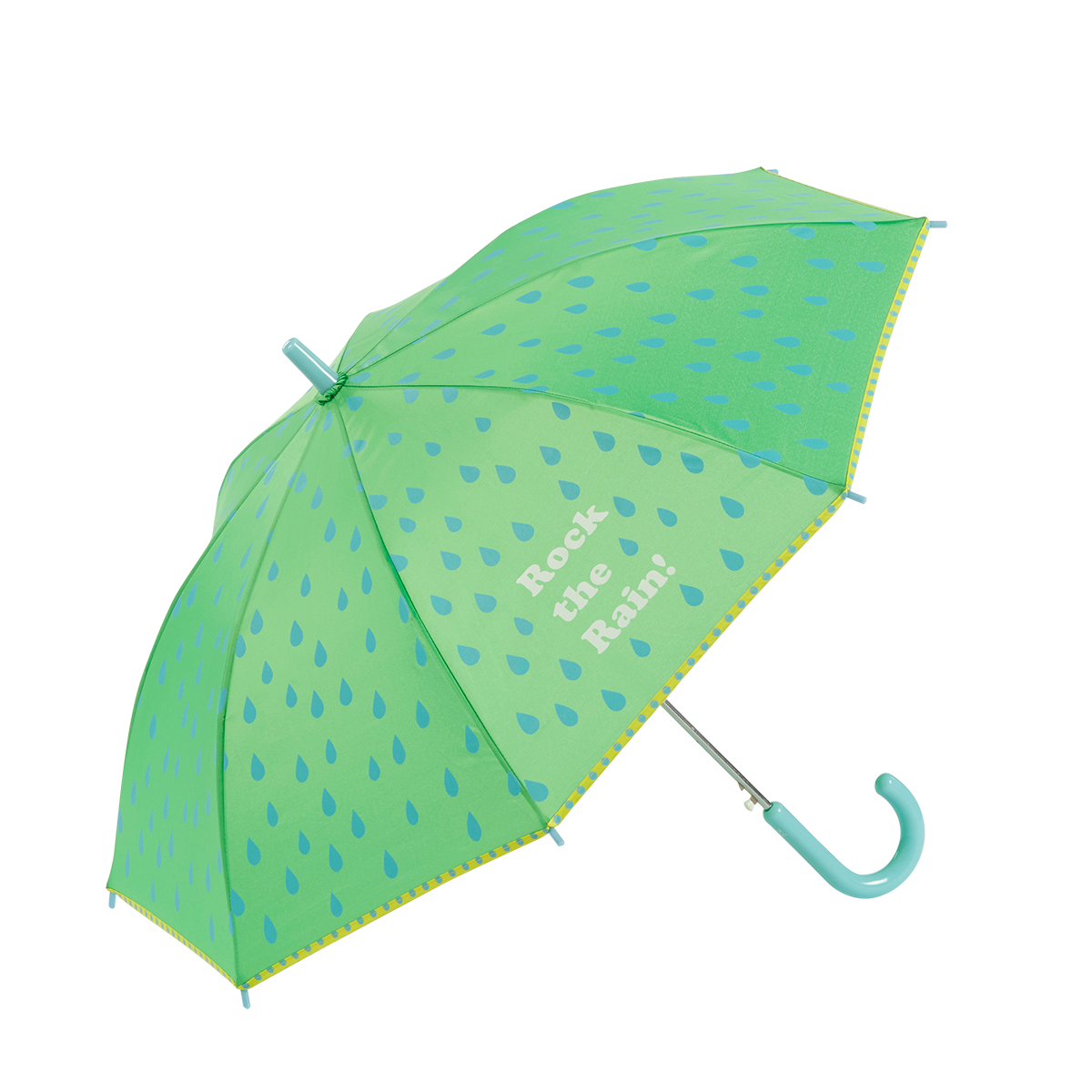 PARAGUAS INFANTIL GOTAS VERDE