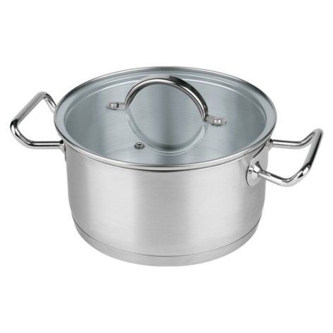 OLLA INOX CON TAPA MASTER 23CM