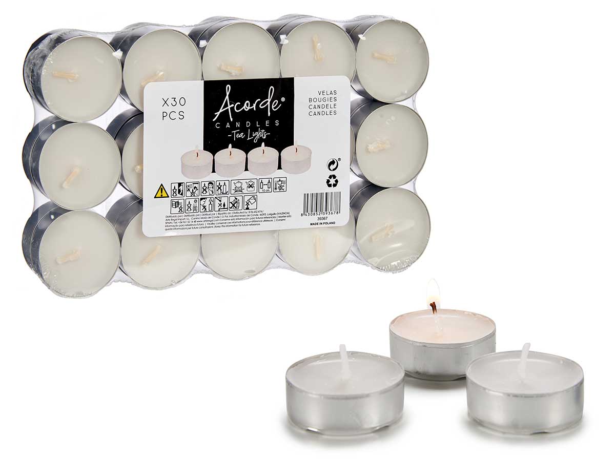 SET 30 TEA LIGHTS