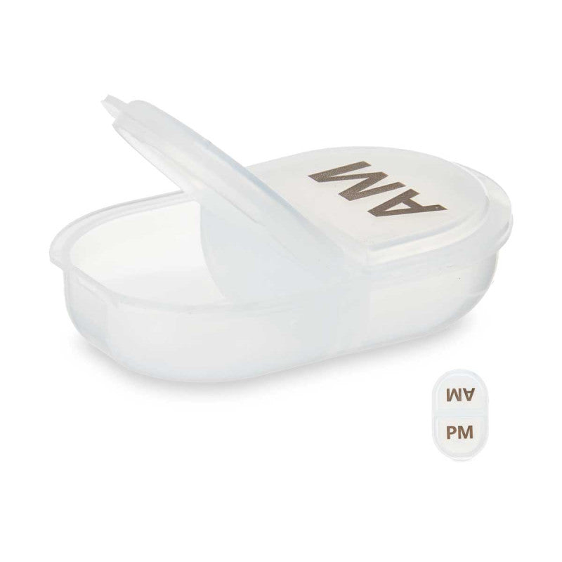 SET 2 PASTILLEROS PLASTICO AM Y PM 9GR