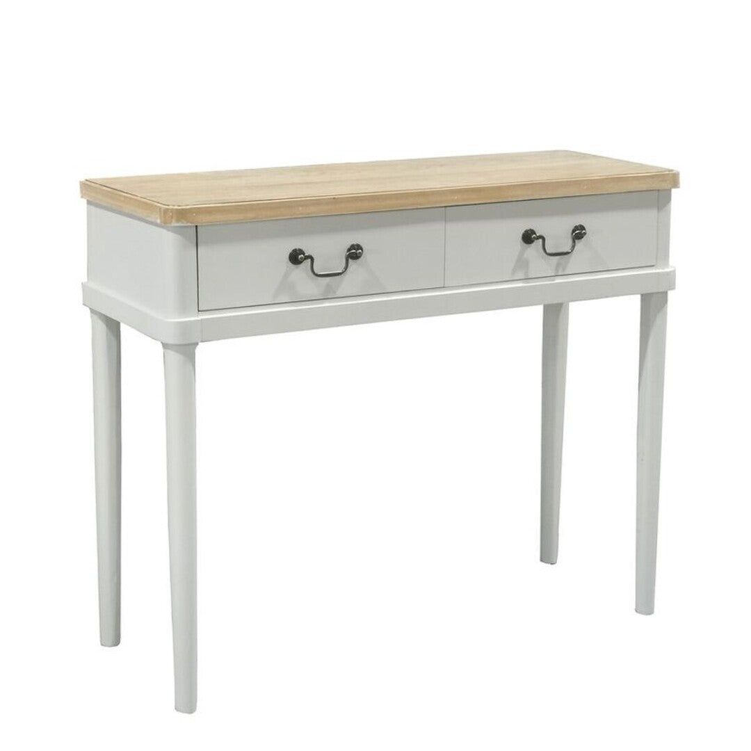 CONSOLA 2 CAJONES IVORY