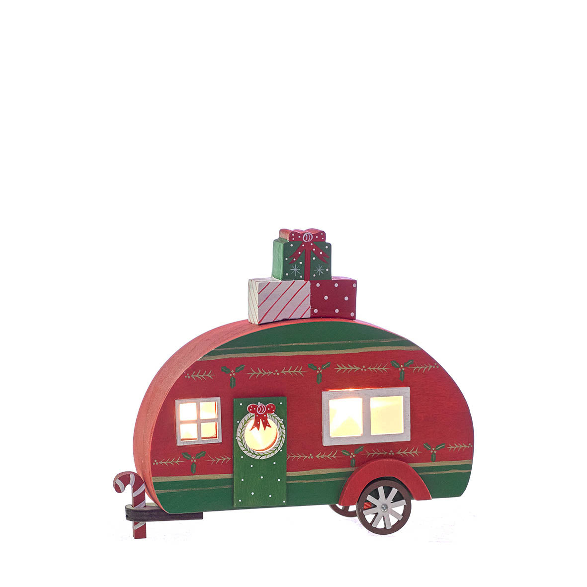 CARAVANA NAVIDAD MADERA