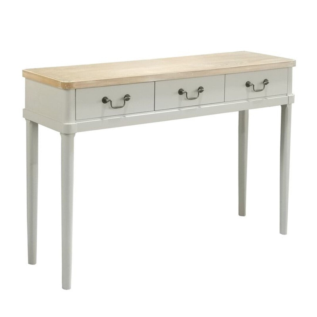 CONSOLA 3 CAJONES IVORY