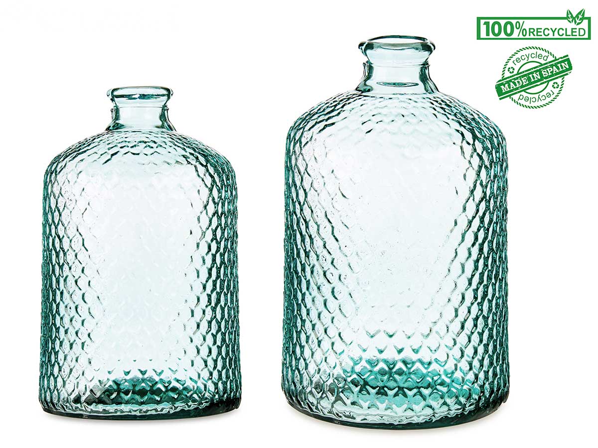 BOTELLA DECORATIVA VIDRIO PRIMAVERA 5L