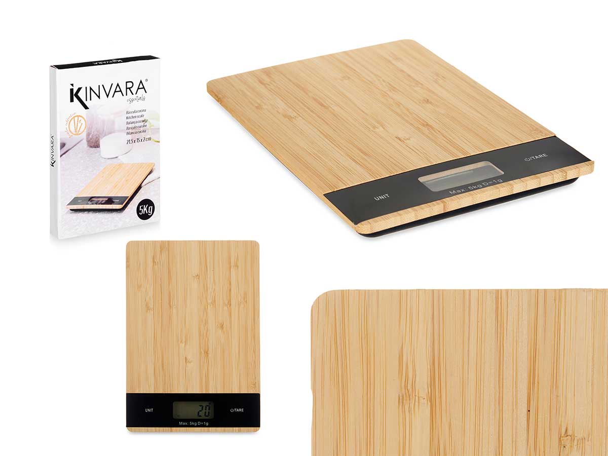 BASCULA DIGITAL BAMBU 5KG