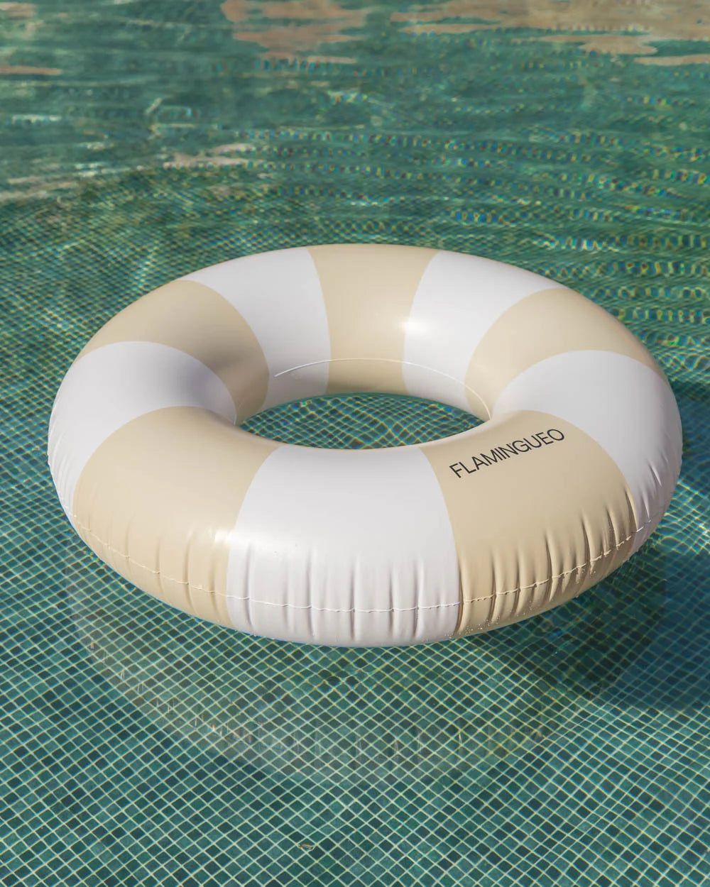 FLOTADOR DONUT FLAMINGUEO ALABAMA BEIGE