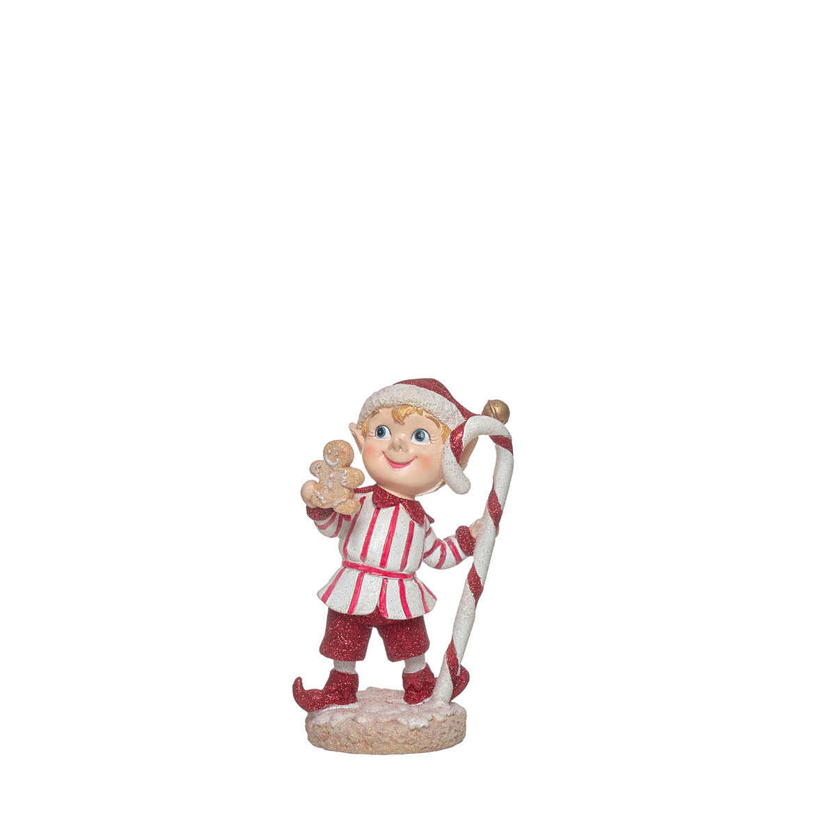 FIGURA ELFO NAVIDEÑO EN POLIRESINA