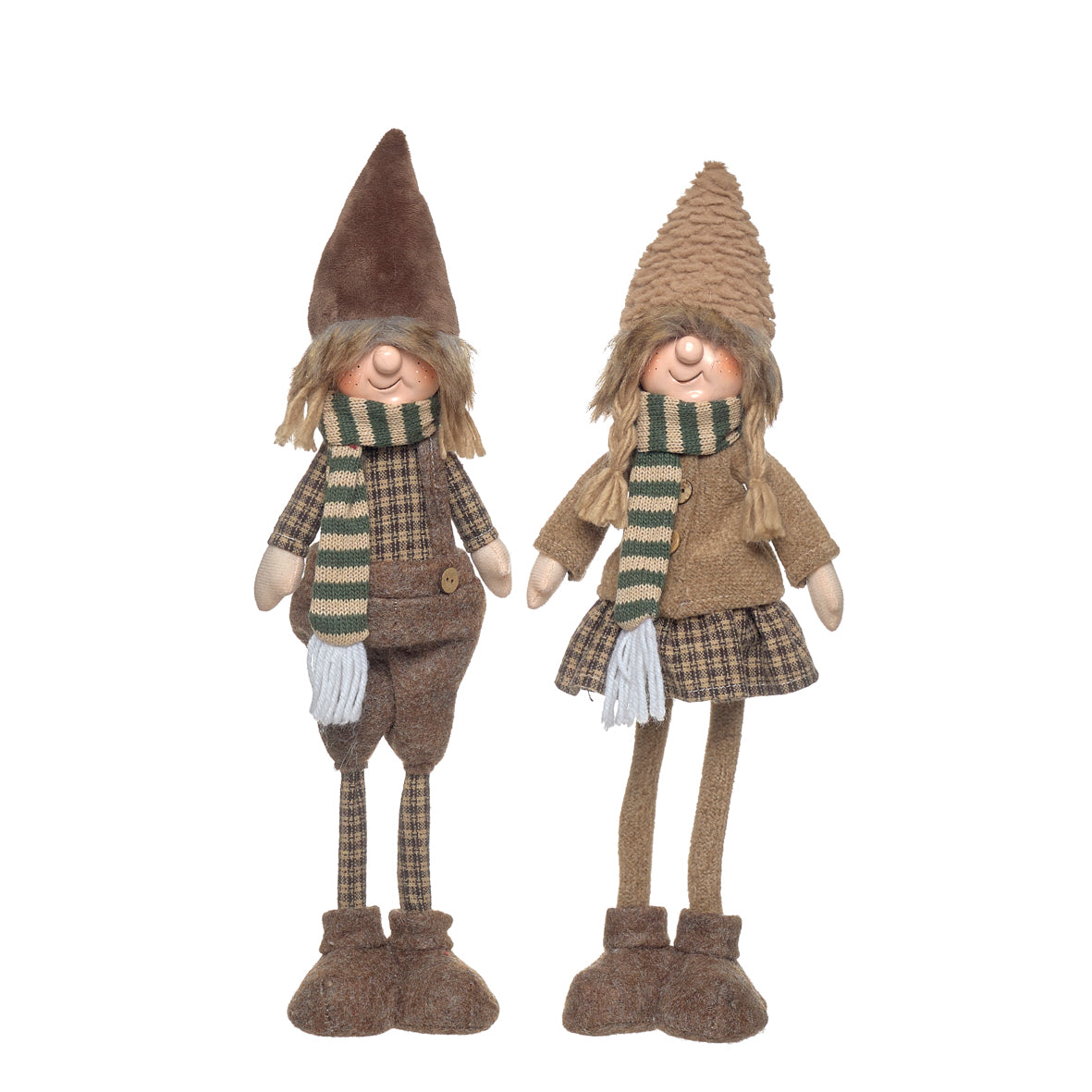 MUÑECO DE TELA NAVIDAD