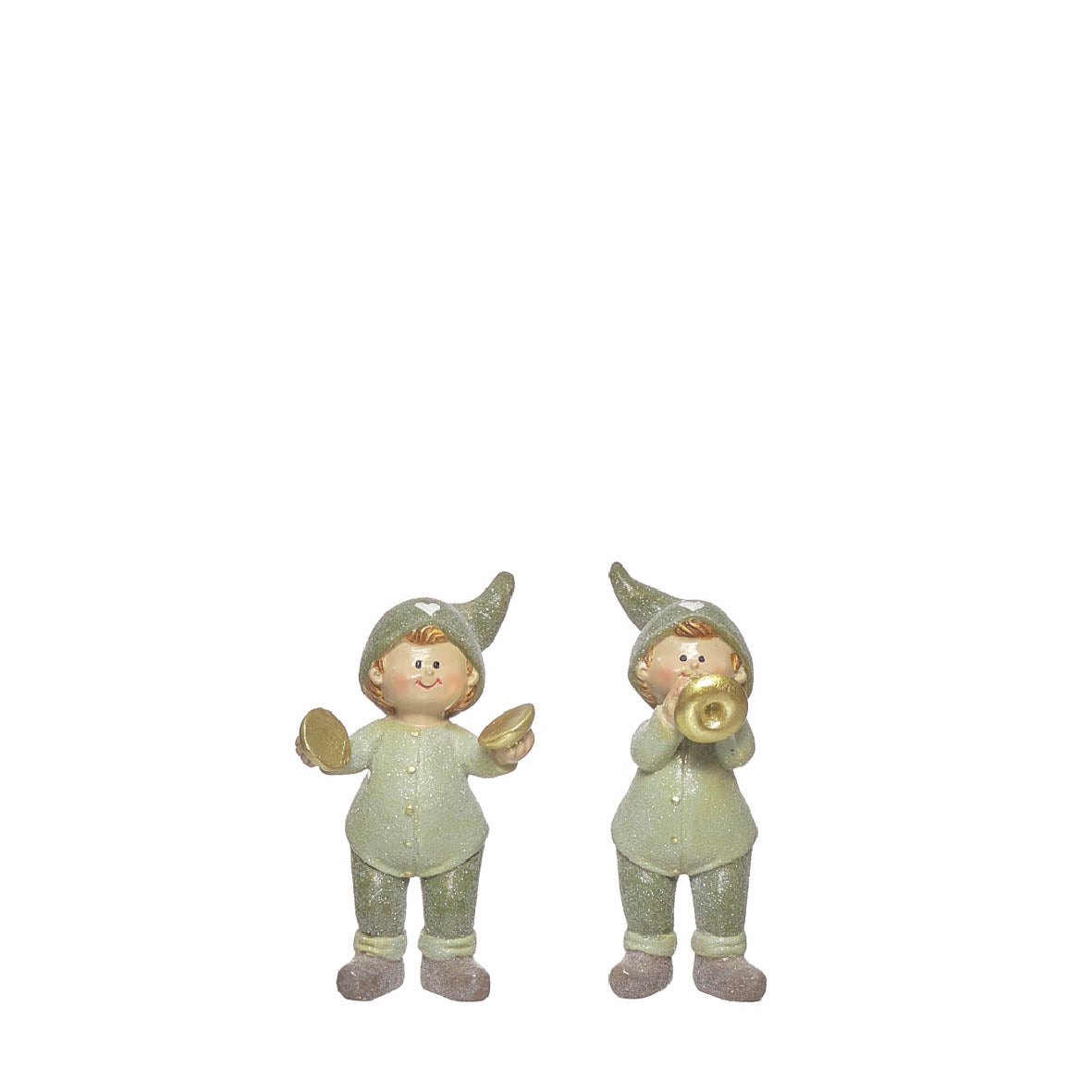 FIGURA NIÑO NAVIDEÑO EN POLIRESINA