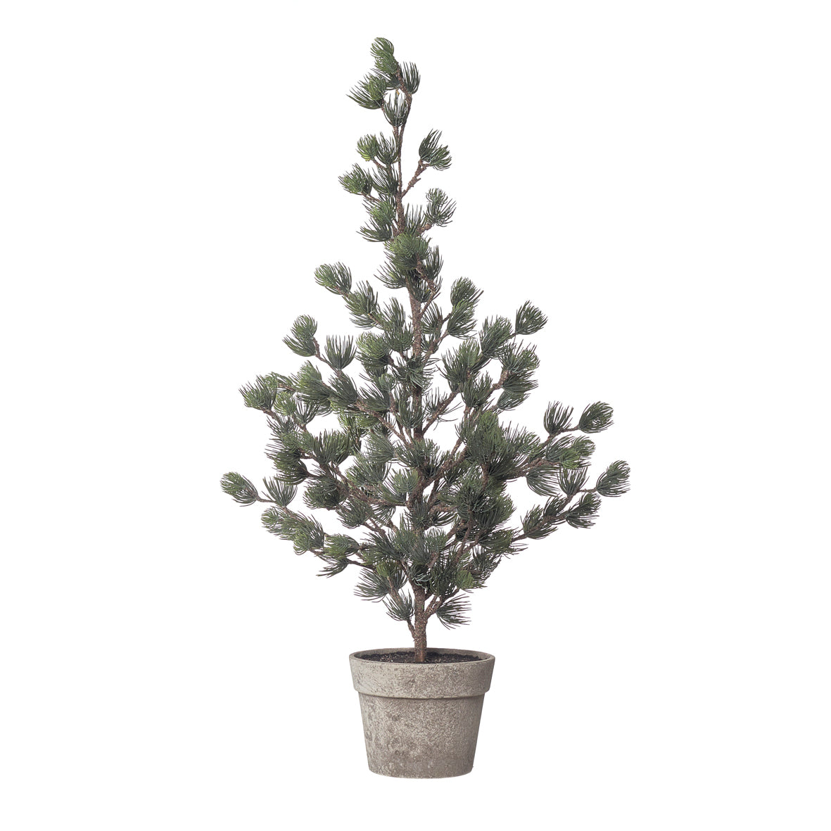 ARBOL DE NAVIDAD CON MACETA 90CM