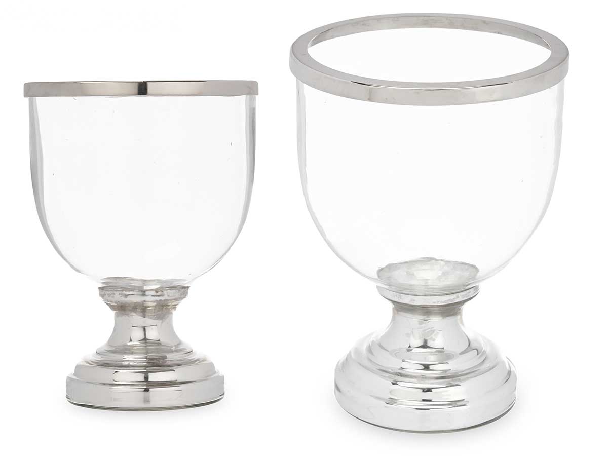 PORTAVELA COPA GRANDE PLATEADA