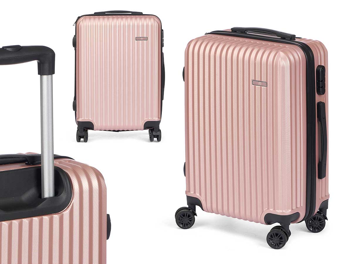 MALETA LISTON CABINA ROSA