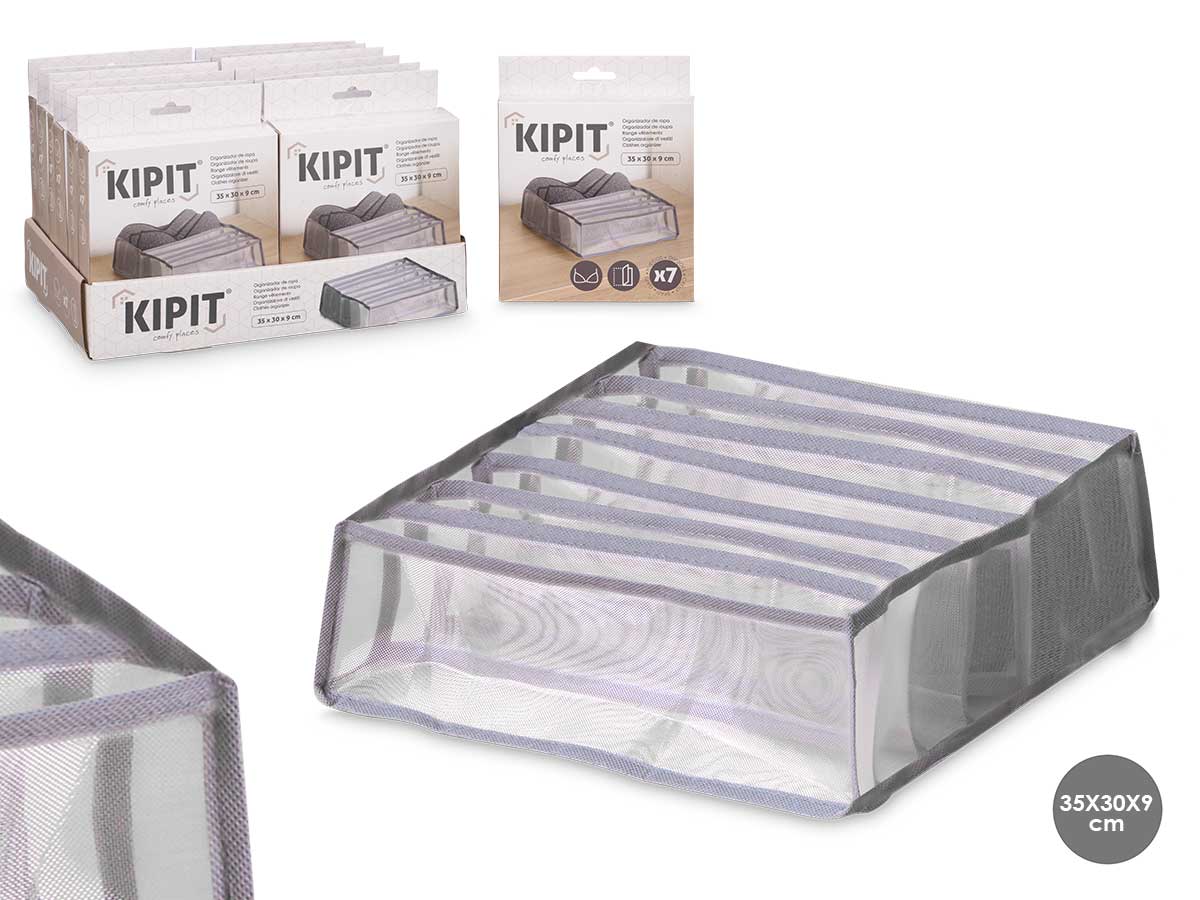 ORGANIZADOR 7 COMPARTIMENTOS SUJETADOR