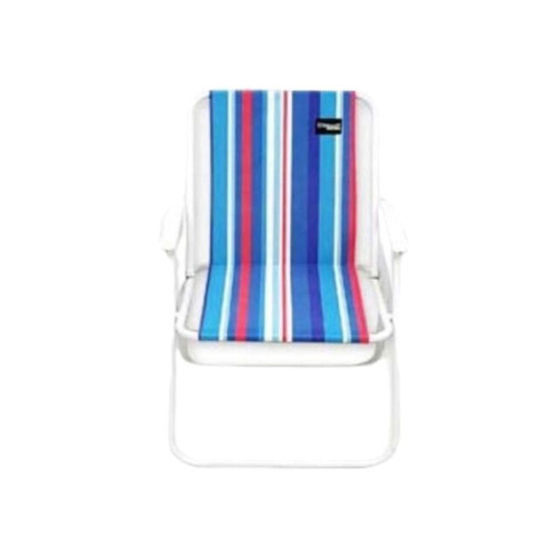 SILLA ACERO RAYAS ALACANT