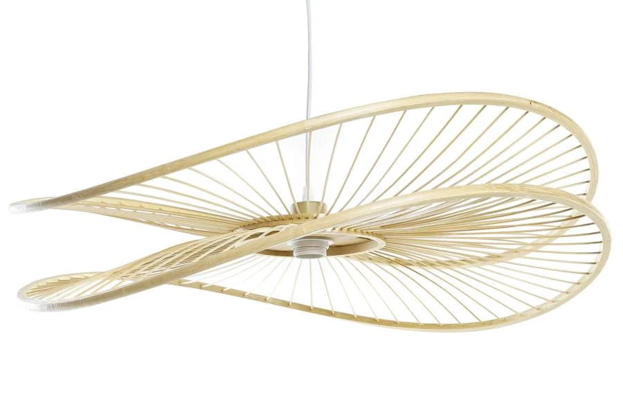 LAMPARA TECHO BAMBU 70X65X23 NATURAL NATURAL