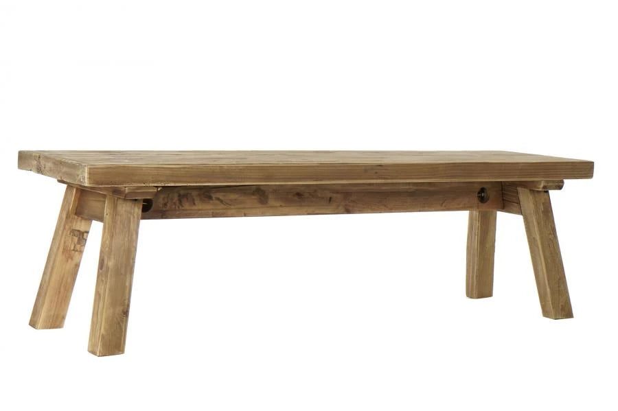 MESITA AUXILIAR MADERA RECICLADA 150X39X43 NATURAL