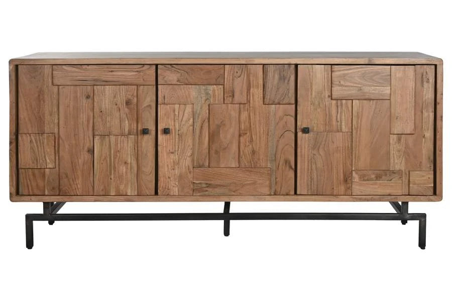 BUFFET ACACIA METAL 175X45X80 NATURAL