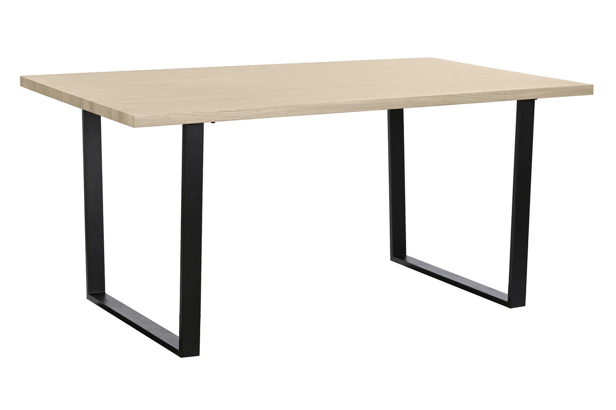 MESA COMEDOR MDF HIERRO 160X90X75 4CM. GROSOR