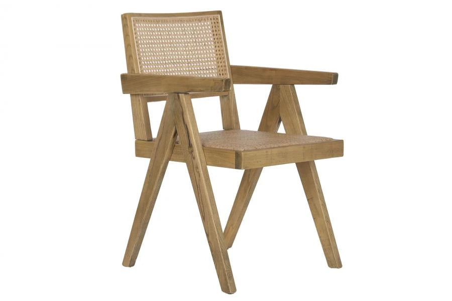 SILLA OLMO RATAN 56,5X60X86 REJILLA NATURAL