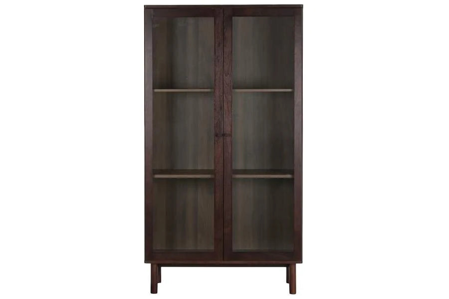 VITRINA CRISTAL MDF 100X40X183