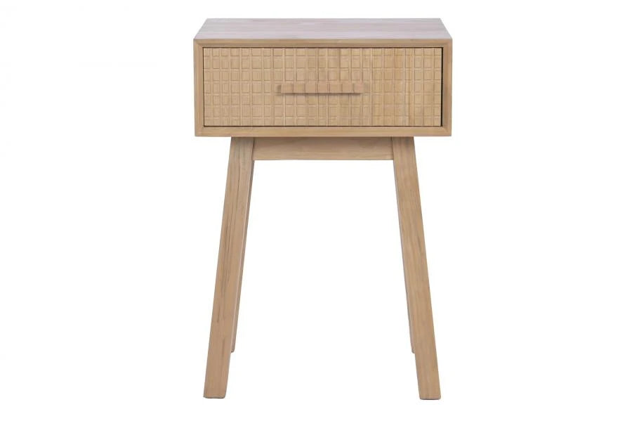MESITA DE NOCHE ABETO MDF 48X40X70