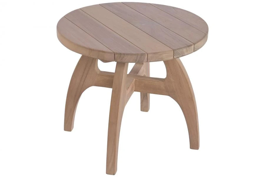 MESITA AUXILIAR TECA 50X50X43