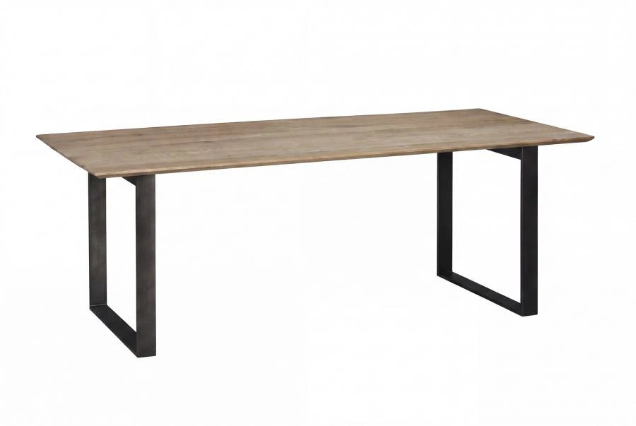 MESA COMEDOR MANGO METAL 220X100X76