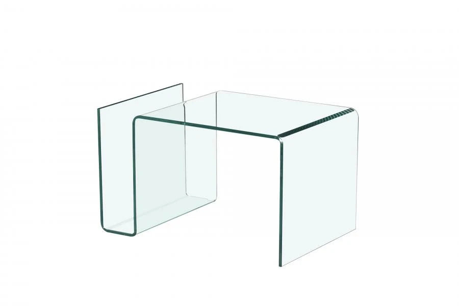 MESITA AUXILIAR CRISTAL TEMPLADO 61X37X42