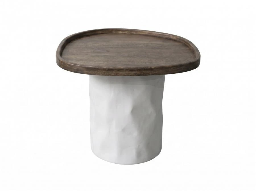 MESITA AUXILIAR MDF METAL 60X58X43