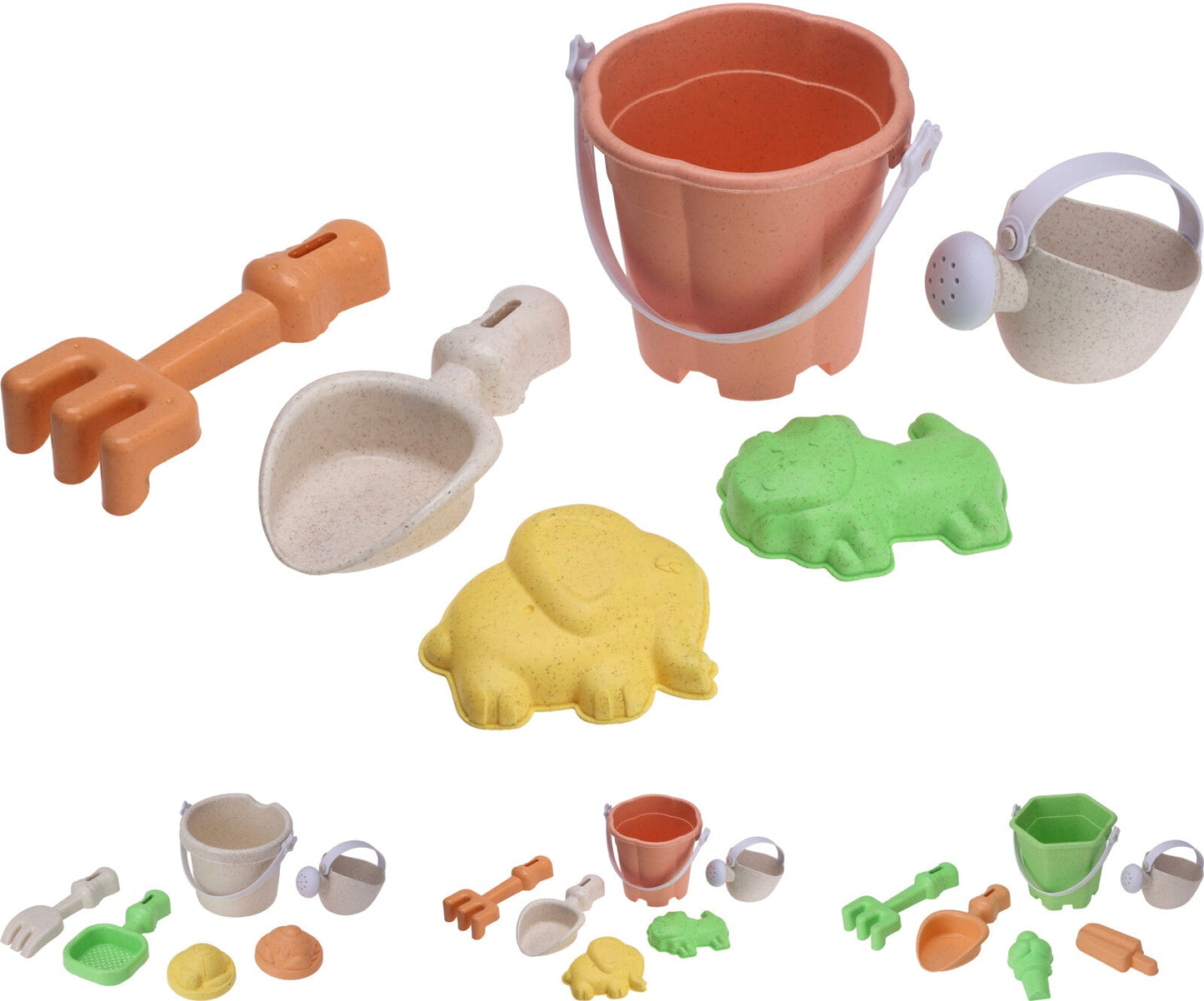 SET 6 JUGUETES DE PLAYA