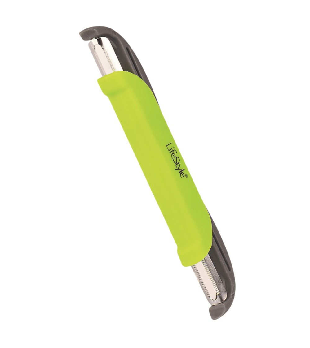 PELADOR VERTICAL DOS CORTES PATATA/TOMATE