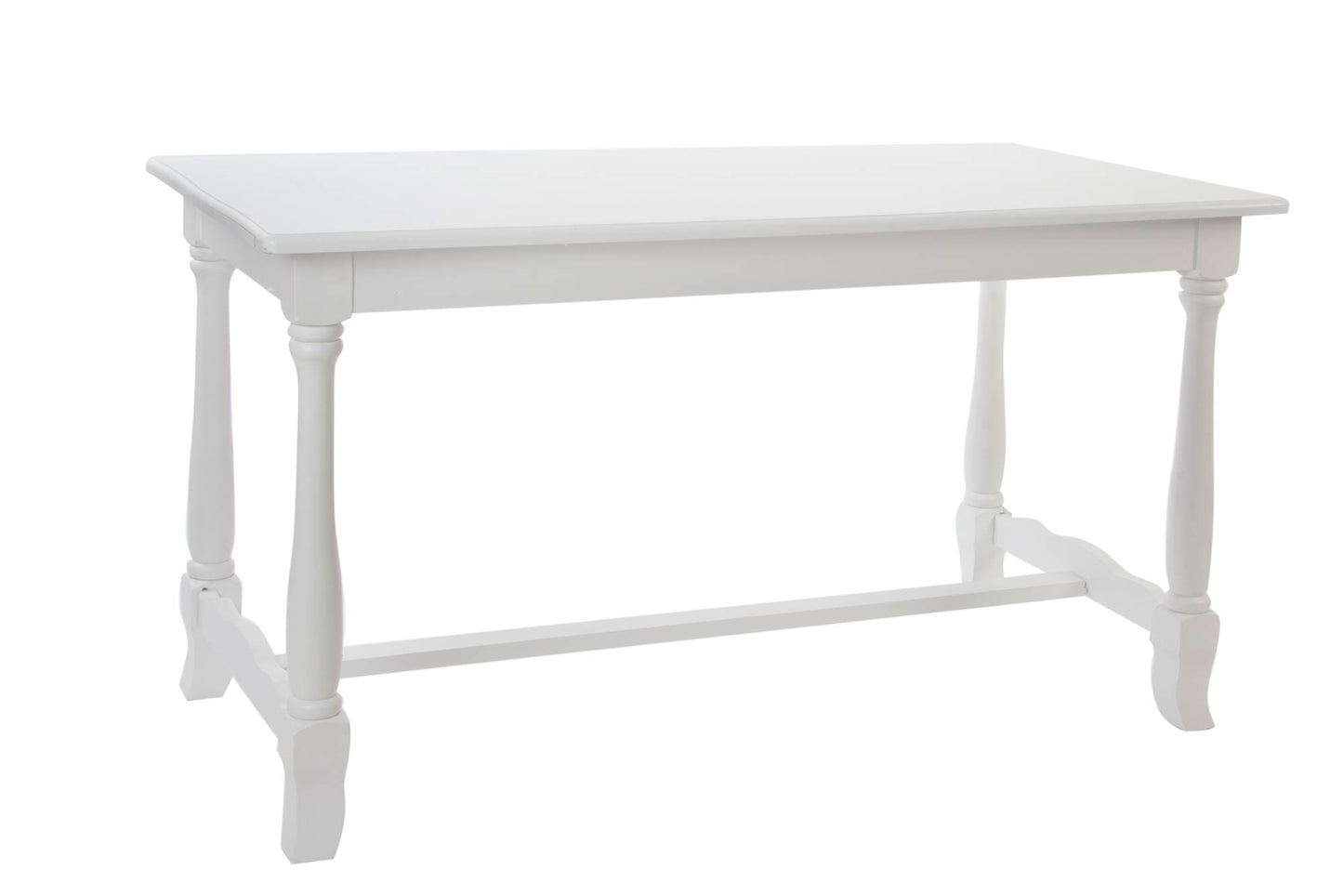 MESA COMEDOR MADERA 180X90X80 BLANCO