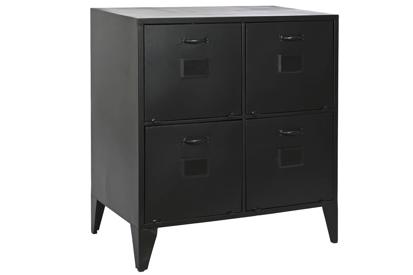 CAJONERA METAL 75X45X80 TAQUILLA NEGRO