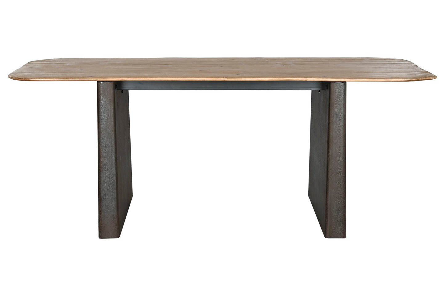 MESA COMEDOR ABETO 200X90X75 MARRON OSCURO