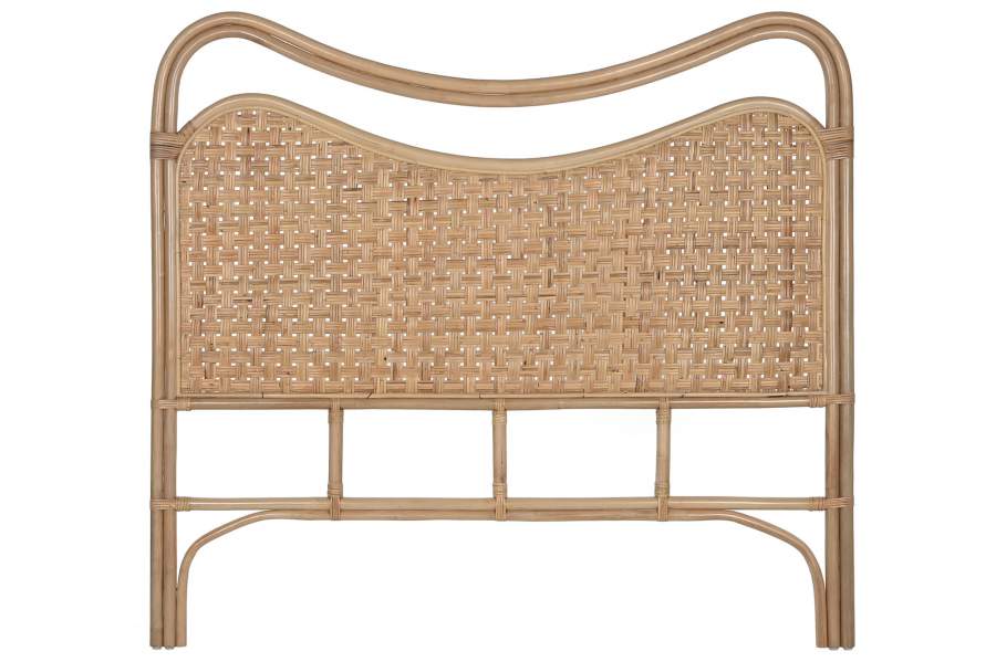 CABECERO CAMA RATAN 153X4X146 NATURAL
