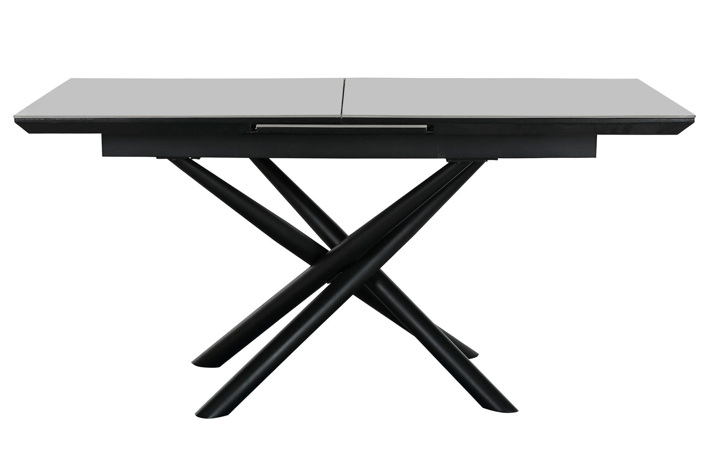 MESA COMEDOR METAL CERAMICA 160X90X76 200 EXT GRIS