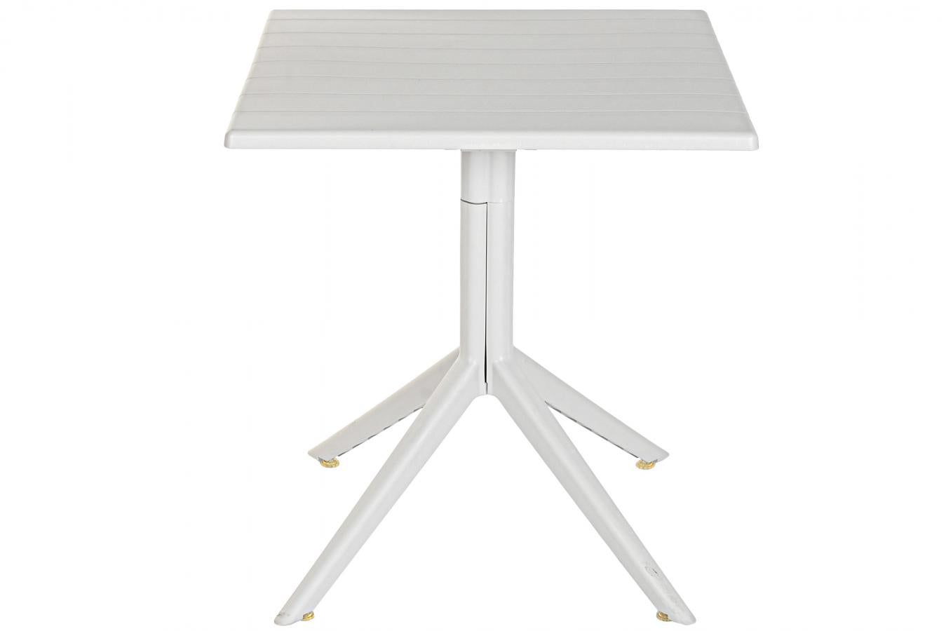MESA METAL PP 70X70X75 RECICLADO GRIS